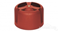 Колпак кровельный Krovent HupСap красный 270 для труб Pipe-VT 125 is и Pipe-VT 150 is