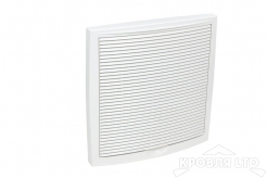 Наружная вентиляционная решетка 375х375 цвет белый