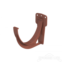 ТН ПВХ D125/82 ММ КРОНШТЕЙН ЖЕЛОБА КРАСНЫЙ Rall 8004