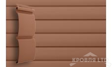 Сайдинг виниловый   GL Блок хаус двухслойный темно-бежевый 3,0 м