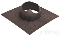 Основание для вентеляционной трубы Krovent Base-VT  110 коричневый для гибкой черепицы