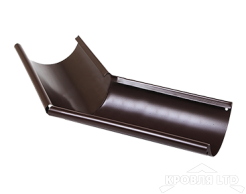 Угол желоба внешний Foramina PUR 135гр 150 мм RAL 8017 шоколад