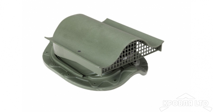 Аэратор кровельный MUOTOKATE - KTV цвет зеленый для металлочерепицы